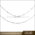 OUXI fashion design big sale chain necklace 925 sterling silver necklace